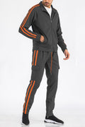 TWO STRIPE CARGO PANT SET